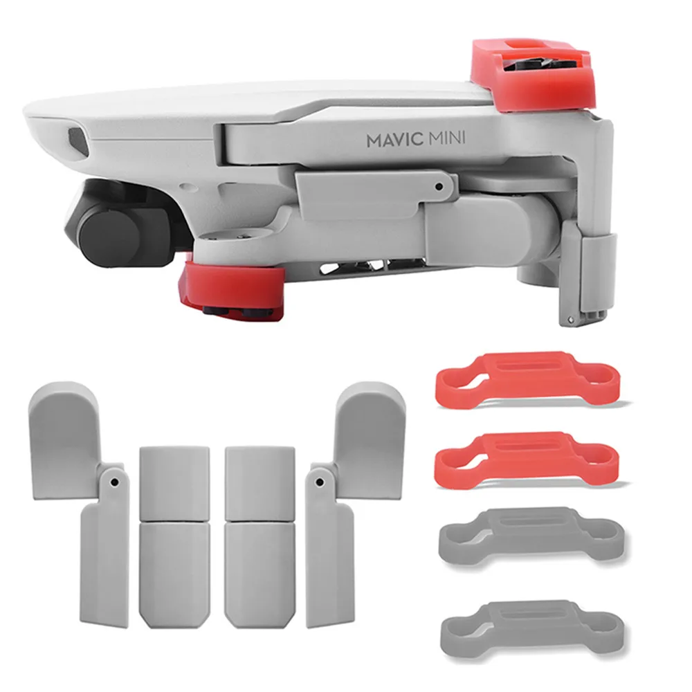 Crazy Sale QQR Extended Landing Gear + Propeller Holder for DJI Mavic Mini Drone Leg Support Protector Extension Propeller Holder Stabilizer 