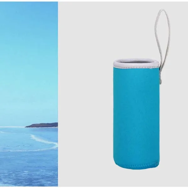 Blue Изоляционная сумка, крышка для бутылки с водой, спортивный рукав, высокое качество, для 360 мл, чехол, держатель для велосипеда на открытом воздухе - Цвет: Blue