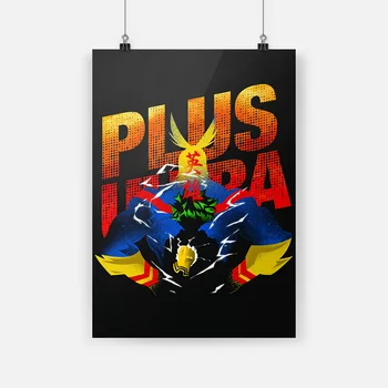 

Plus Ultra all might bnha anime canvas painting decor wall art pictures bedroom study home living room decoration prints poster