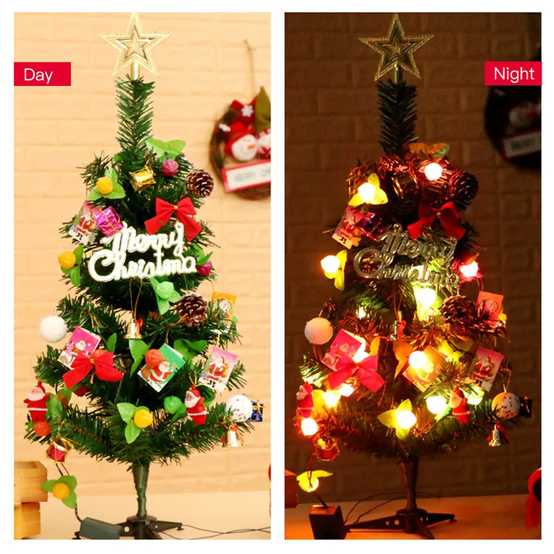 60cm Christmas Tree+22 pcs Xmas Tree Decorations Accessories+Xmas Light ...