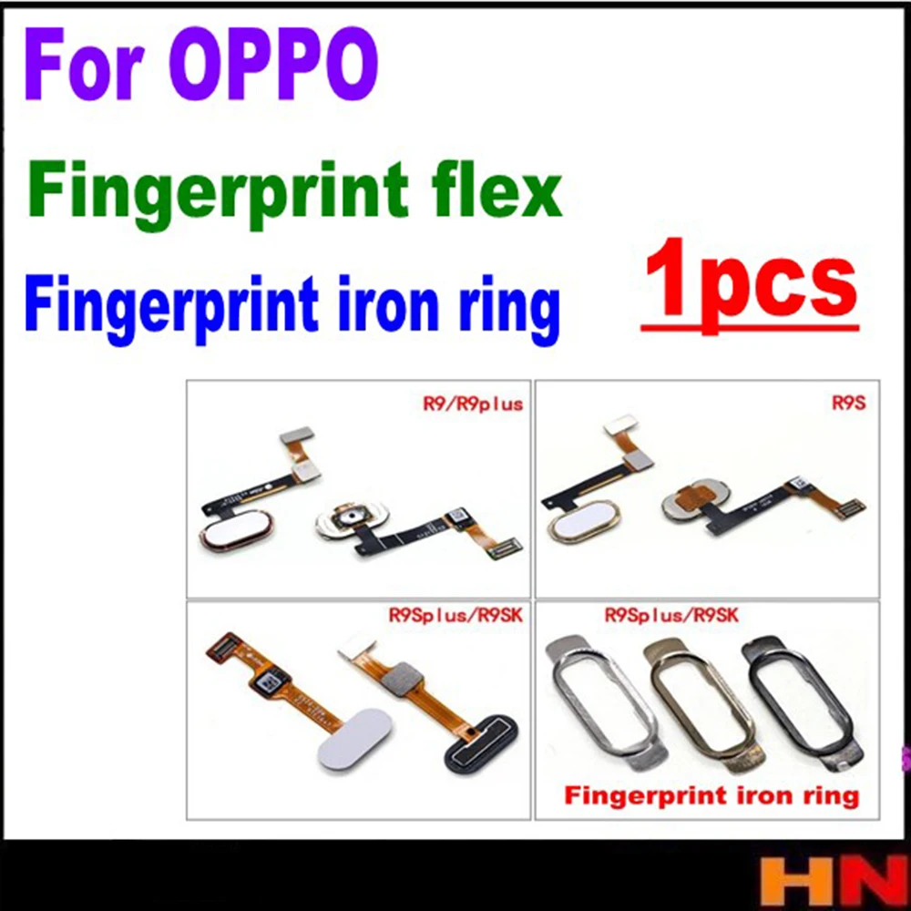 

Home Button Return Key Flex Cable For OPPO R9 R9KM R9SPLUS R9plus R9S R9SK Fingerprint Sensor Scanner Repair Parts