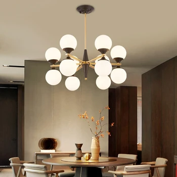 

Minimalist Chandeliers Lighting For Living room Dining room Led Chandelier Light Gold Bedroom Hanglamp Nordic Industrial deco