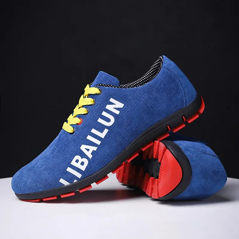 

MEN'S SHOES 2019 Spring New Style Men Casual Sports-Style Shoes Fashion Tide Shoes Breathable Sports Canvas Shoe