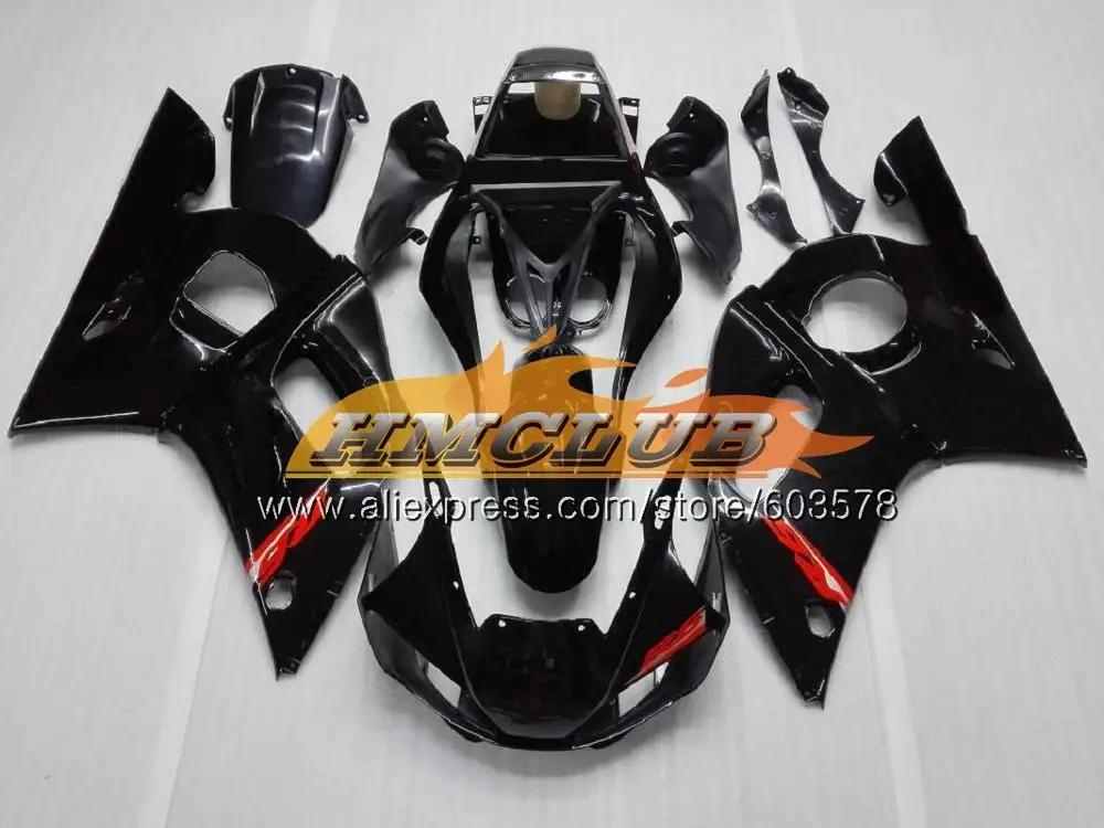 Корпус для YAMAHA YZF600 YZF-R6 1998 1999 2000 2001 2002 53CL. 11 красный, белый YZF R6 600 R 6 YZF-600 YZFR6 98 99 00 01 02 обтекателя - Цвет: No. 4