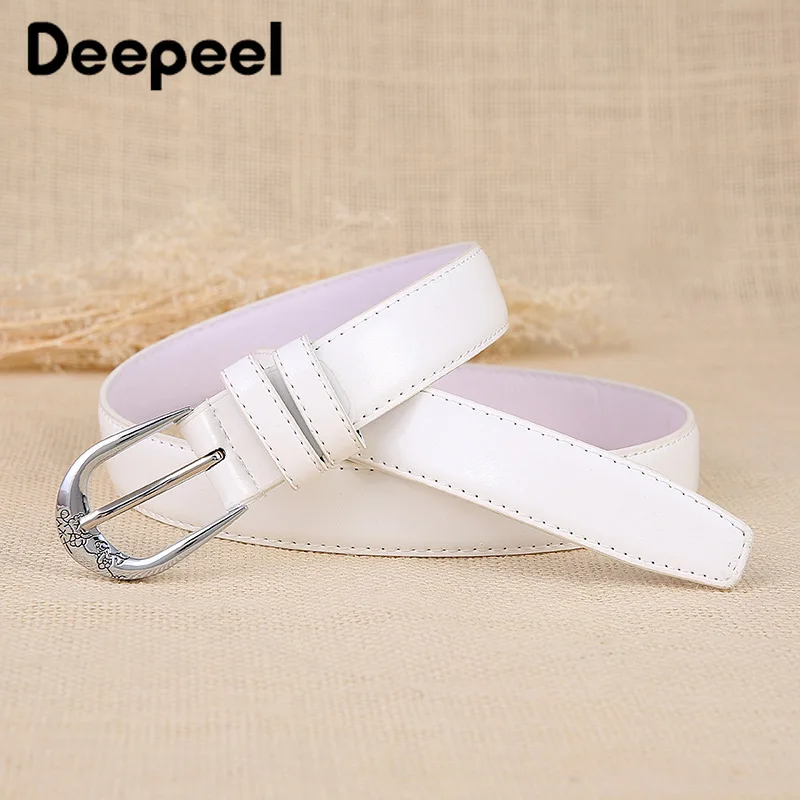 Deepeel, 1 шт., 2,8X105 см, Ретро стиль, модный, с пряжкой, кожаный ремень, искусственная кожа, женский ремень, для отдыха, аксессуары для брюк, YB247