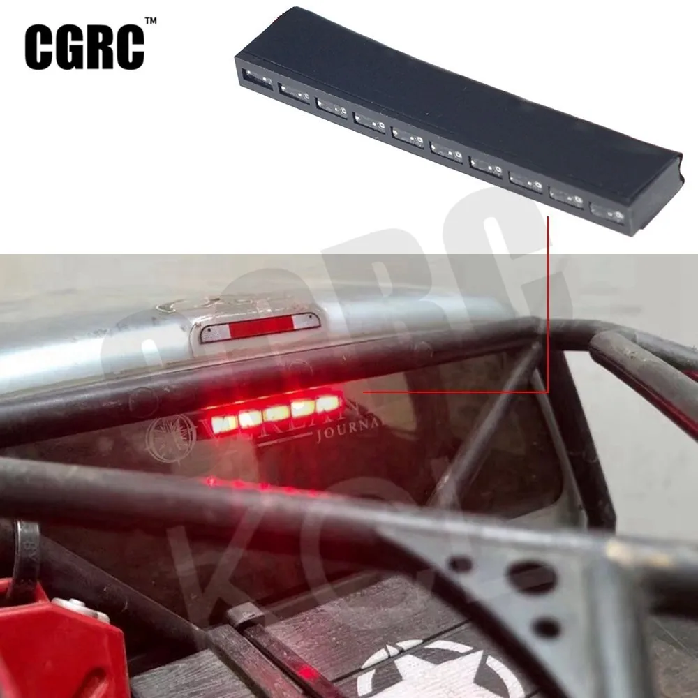 Светодиодный задний стоп светильник 2 шт. для 1/10 RC гусеничного автомобиля TRX4 SCX10 D90