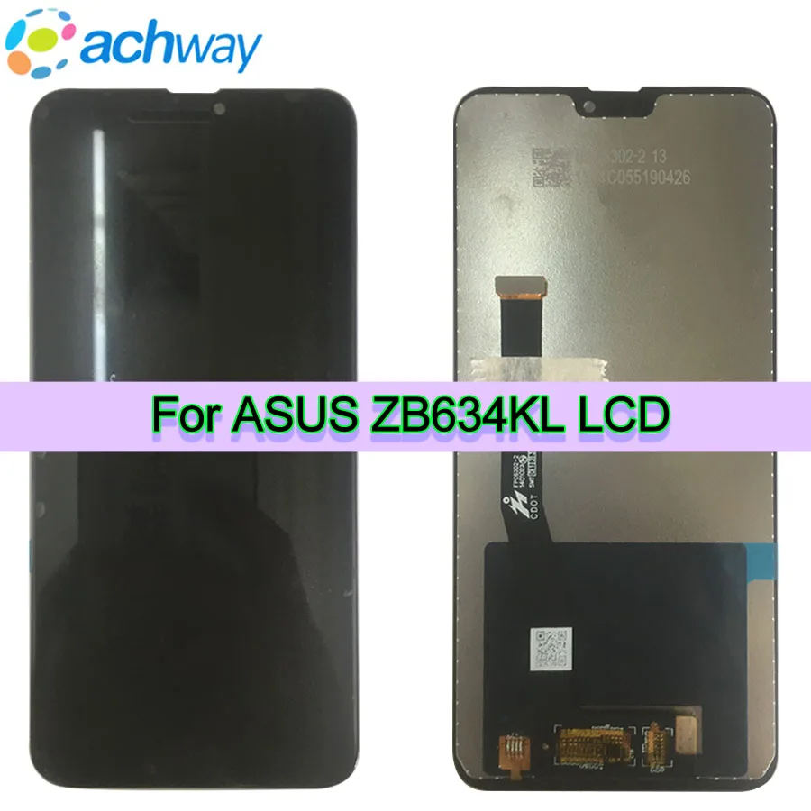 6 26 ''оригинальный новый для ASUS Zenfone Max Plus(M2) / Shot ZB634KL ЖК дисплей + сенсорный экран