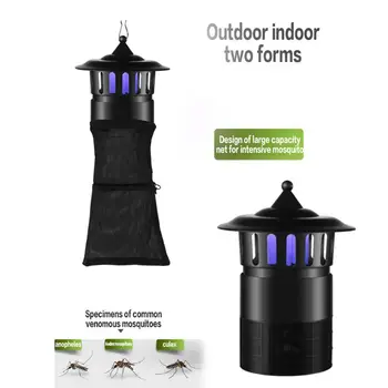 

Agricultural Mosquito Killer Lamp 220V 15W Photocatalyst Inhalant Mosquitos Trap Lamps Insect UV Light Outdoor Pest bug Zapper