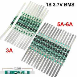 Carte de Protection PCB BMS 1S 3A 5 6A, pour batterie au Lithium 3.7V 18650 Li Ion, 10 pièces 