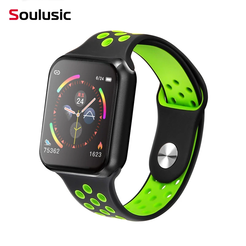  Soulusic Sport Smart Watch F9 IP67 Waterproof Heart rate Full Touch Screen Smartwatch for Apple And - 4000160611186