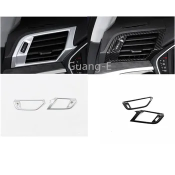 

Car Air Conditioner Vent Outlet Garnish Cover Interior Accessory Frame Trim Stick 2pcs For AUDI Q3 F3 2018 2019 2020