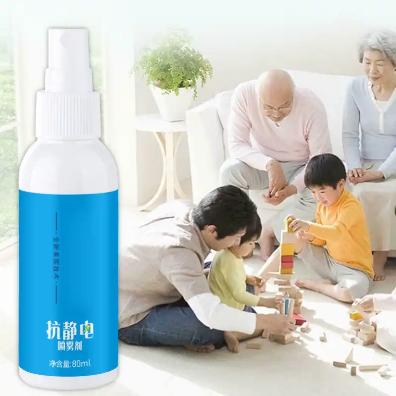 Anti Static Cloth Hair Spray Balancing Replenishes Moist For