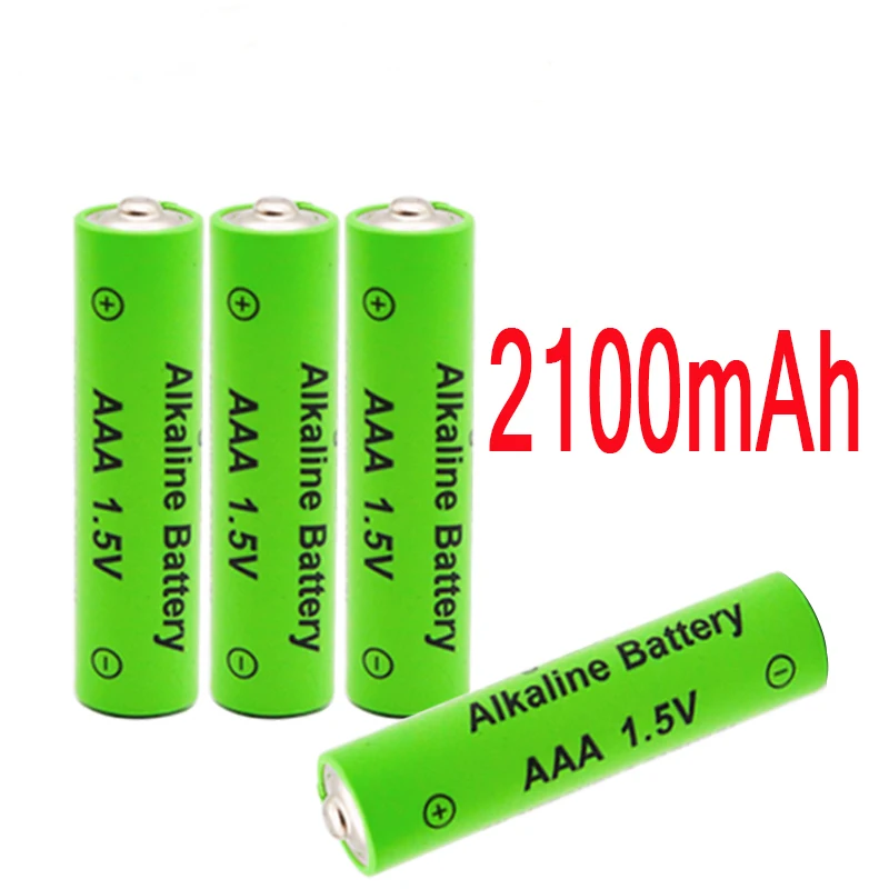 Новая Марка AAA батарея 2100 MAH 1,5 V AAA перезаряжаемая батарея для батареи с пультом дистанционного управления игрушечный светильник батарея