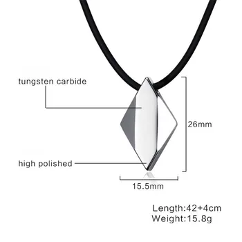 

RUIYI stainless steel CCE273 necklace hot sell gold color popular single women 26mm Prism lover gift women jewelry