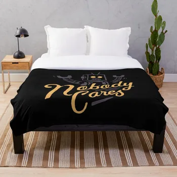 

Nobody Cares Blanket Wool Flannel Plush Blanket Bedspread For office Sherpa Blanket Couch Quilt Cover Travel