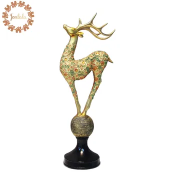 

Elegant Lucky Deer Resin Ornaments Home/Office Desktop Decoration Minimalist Best Christmas Decor Gift, Free Shipping