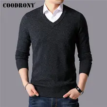 *#Best Price COODRONY Brand 100% Merino Wool Sweater Men Classic V-Neck Pull Homme Winter Thick Warm Pullover Men Cashmere Sweaters Top 93049 *#Best Price COODRONY Brand 100% Merino Wool Sweater Men Classic V-Neck Pull Homme Winter Thick Warm Pullover Men Cashmere Sweaters Top 93049
