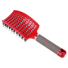 Brushy Anti Klit Hairbrush Women Female Hair Scalp Massage Comb Bristle&nylon Hairbrush Wet Curly Detangle Hair Brush For Salon