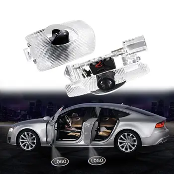

2Pcs LED Car Door Warning Light Logo Projector for Lexus LS LX ES Weclome Door Light Car Light Night Decorative Light