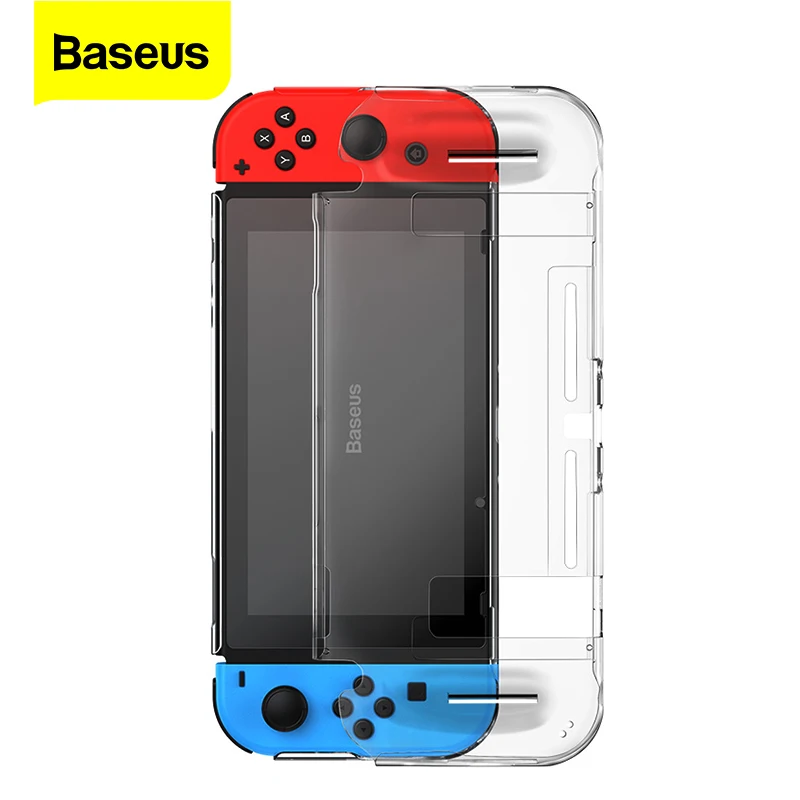 Защитный чехол Baseus для Nintendo Switch тонкий жесткий защитный прозрачный из