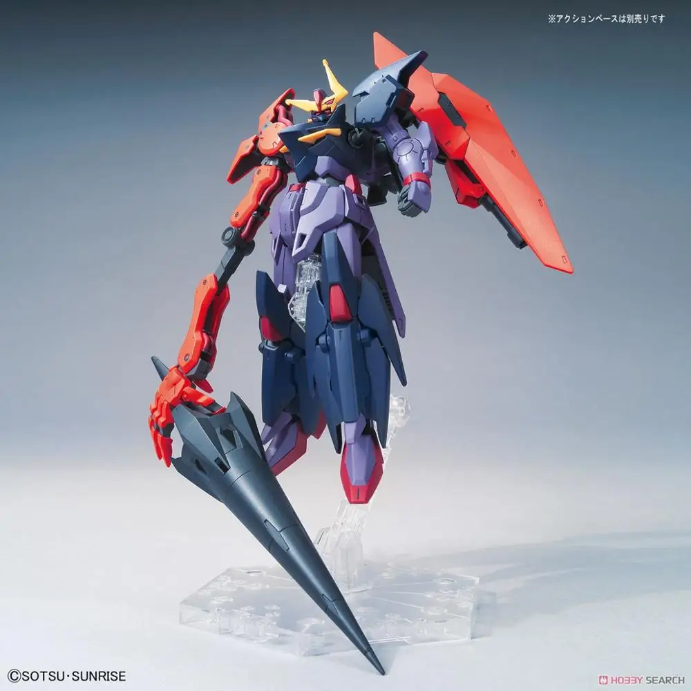 Оригинальная модель куклы Bandai HG HGBD R 1/144 Alien Gundam Zelzam в сборе|Игровые фигурки и