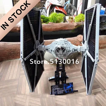 

In Stock 05036 UCS TIE Fighter Imperial Empire Strikes 1685pcs Star Movie Wars Model Building Blocks 75095 05043 05047 05038 Toy