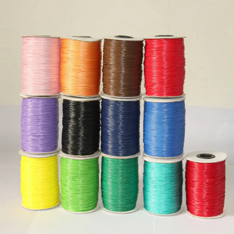 

20m New color wax cord rope diy braided wire rope necklace rope roll handmade jewelry accessories