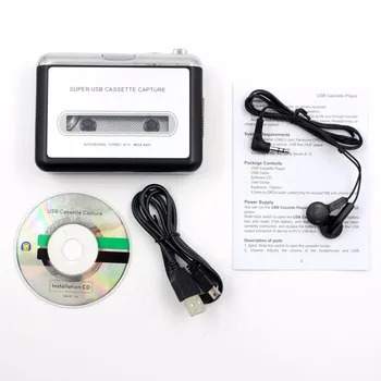 

Cassette player USB Cassette to MP3 Converter Capture Audio Music Player Convert music For Microsoft For Windows