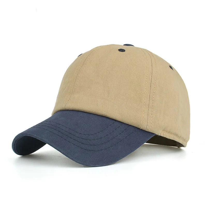

2019 spring and summer new casual wave high quality color matching light board 7 color baseball cap outdoor wild baseball cap