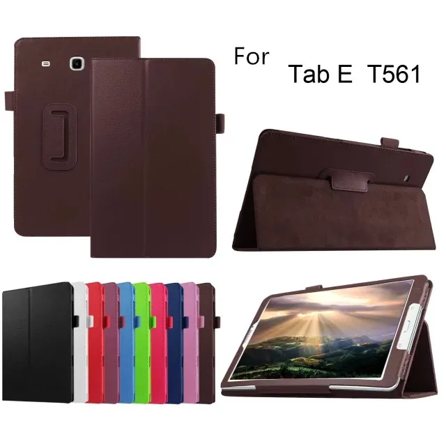 Защитный чехол для планшета из искусственной кожи Samsung Galaxy Tab E T560 T561 9 6 тонкий