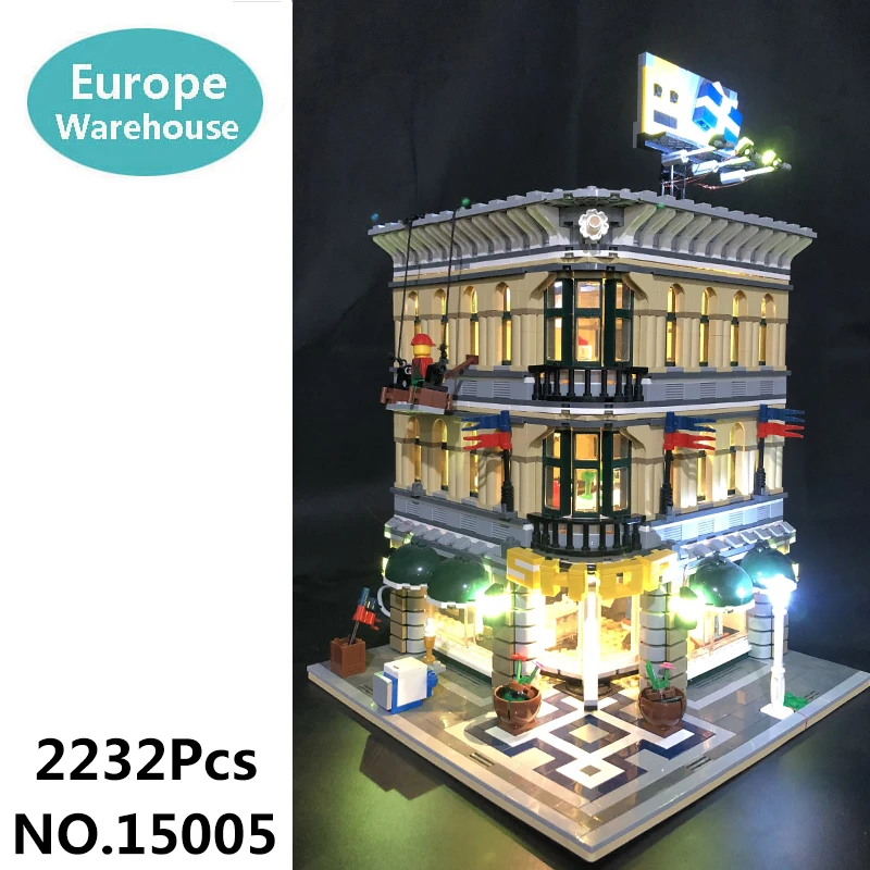 

Lepinblocks Creator Expert House 15005 Building Blocks Set City Street View Architecture 10211 Toys Birthday Gift King Bricks