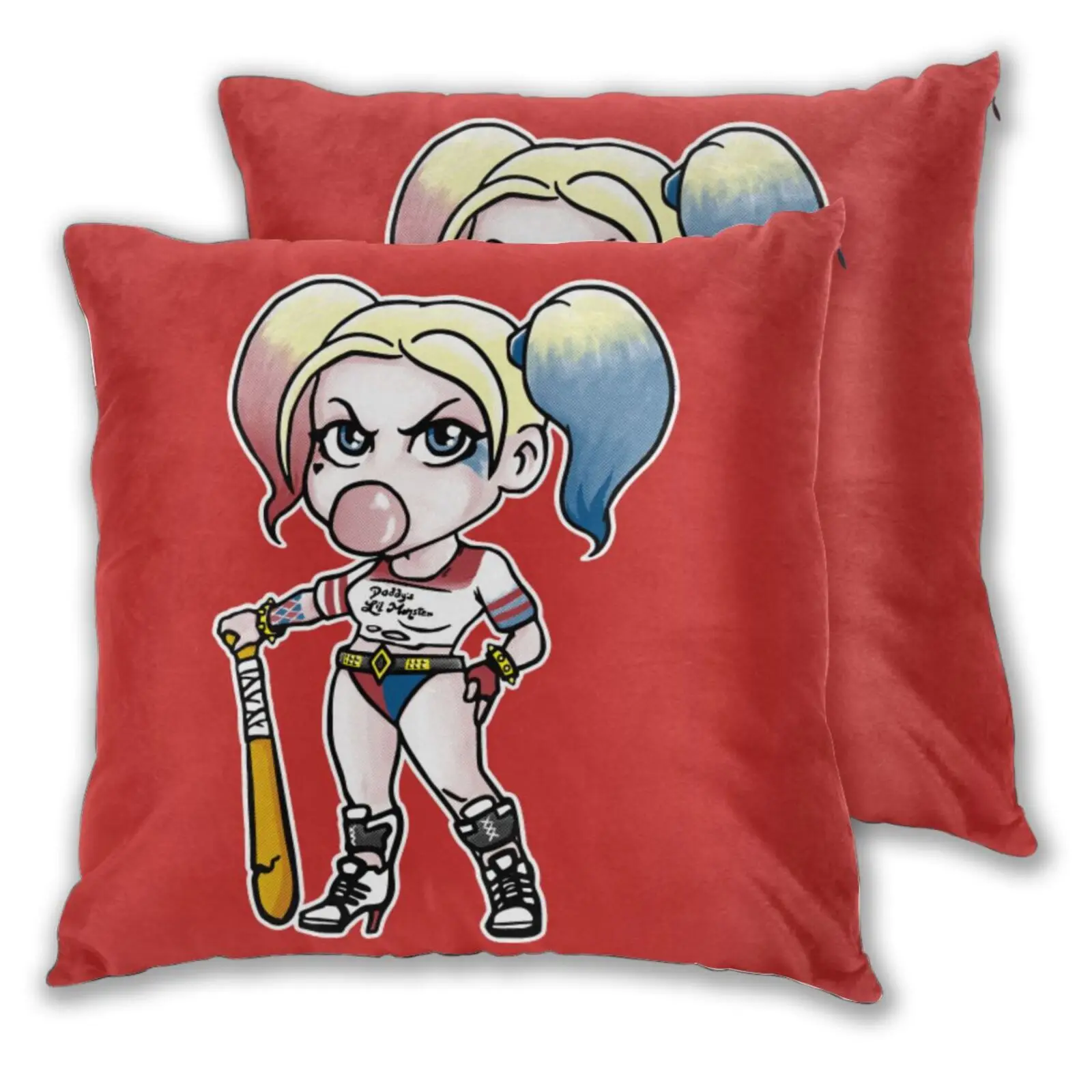 Диванные подушки Чехол Chibi Куинн чехол для Декоративные/сон номер диванных