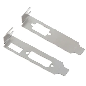 

For Half Height Graphic Video Card Set new 2pcs/ set Low Profile Bracket Adapter HDMI DVI Port 2020