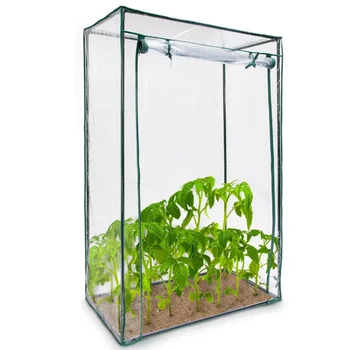 

Warm Garden Greenhouse Cover Clear PVC Plant Flowers Cover for Outdoor Growing Seedlings Waterproof Anti-UV Potted Plants Cover