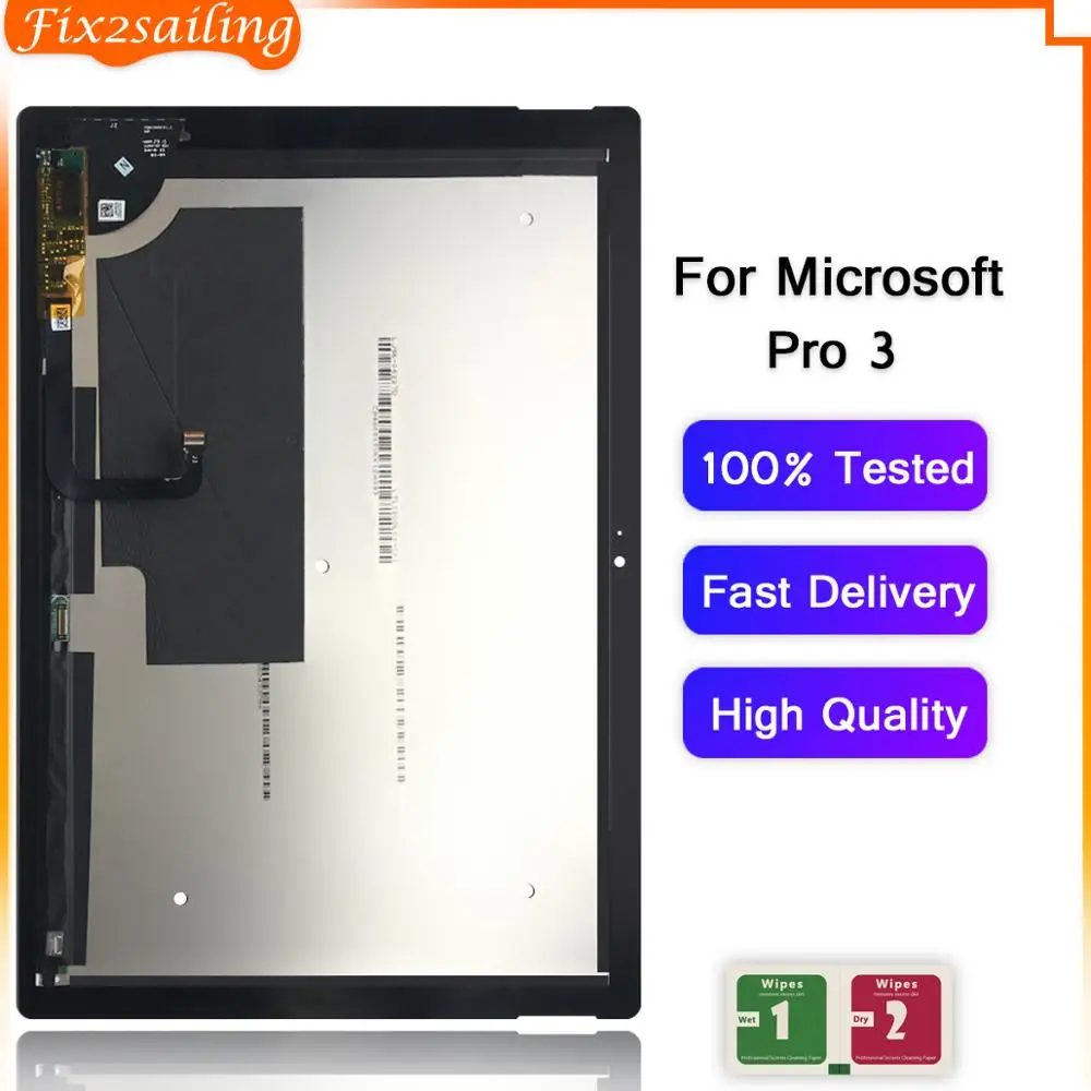 ЖК дисплей для Microsoft Surface Pro 3 панель сенсорный экран дигитайзер (1631) TOM12H20 V1.1 LTL120QL01