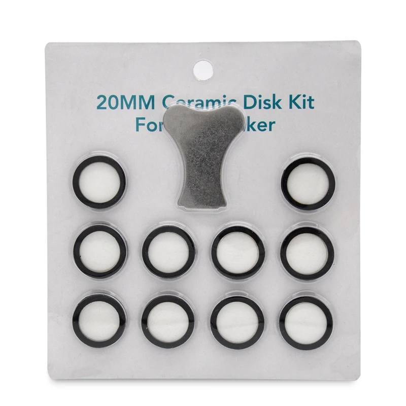 11Pcs Mist Maker Maintenance Kit, Ceramic Disk Ceramic Disk Key