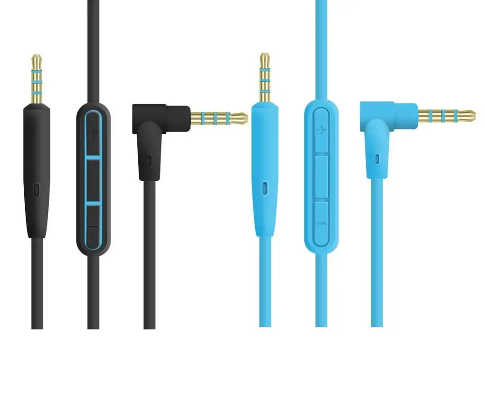 Vekeff Cavo Audio Di Ricambio In Linea Mic/Cavo Telecomando Per Cuffie Bose Silenzicomfort 25/35/Qc25/Qc35 Bose Oe2/Oe2I/Ae2