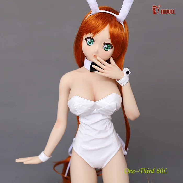 LDDOLL 60 см 1/3 BJD \ DD/SD/SFD силиконовая бесшовная кукла с большой мягкой грудью + глаза