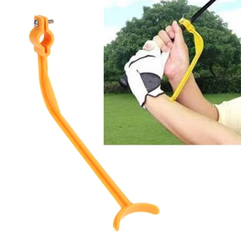 

1pcs Golf Swing Trainer Beginner Gesture Alignment Training Aid Aids Correct Practical Practicing Guide