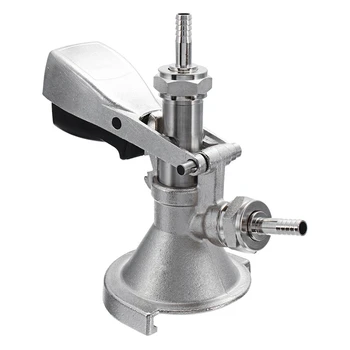 

A-Type Keg Coupler Draft Beer Dispenser for Home Brew Connectors Coupler Head for Home Brew Wine Beer Dispenser