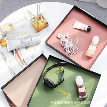 

Foursquare Detachable Iron Makeup Organizer Double-Sided Storage Box Waterproof Nail Polish Watch Holder Home Desktop Organizer