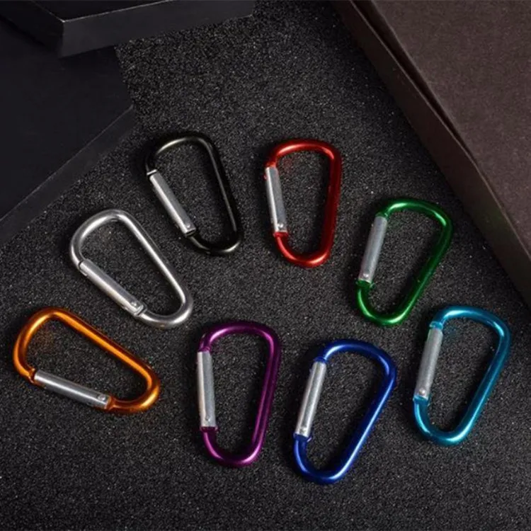 Rings Travel Kit Climing Carabiner Buckle Keychain Camp Mountaineering Hook