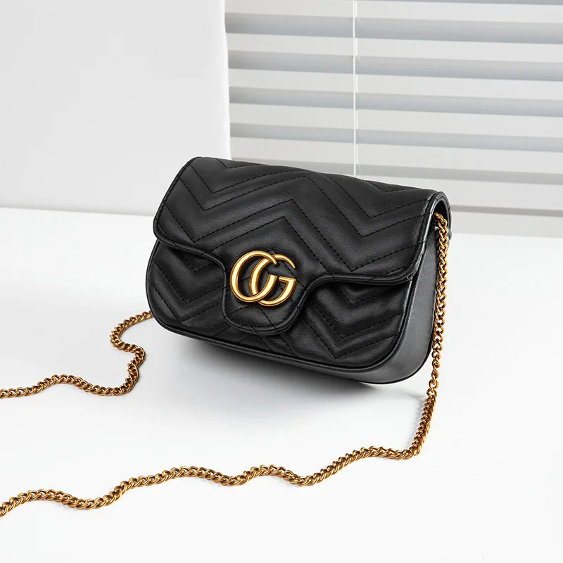

Factory Direct 2019 New Style Women's Shoulder Bag Retro-Shoulder WOMEN'S Bag Fashion Summer Argyle Square Sling Bag