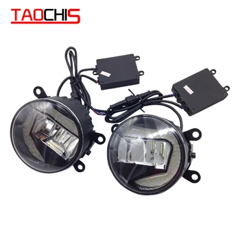 

TAOCHIS 2pcs/lot Car Fog light 3.0 inch Luxurious LED fog lamp for Ford Nissan Opel Renault Suzuki Dacia