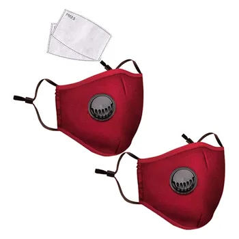 

2PCS mask for face Reusable Mouth Face Masks Mouth Cover Carbon 2PC Filter masque mascarillas reutilizables lavables