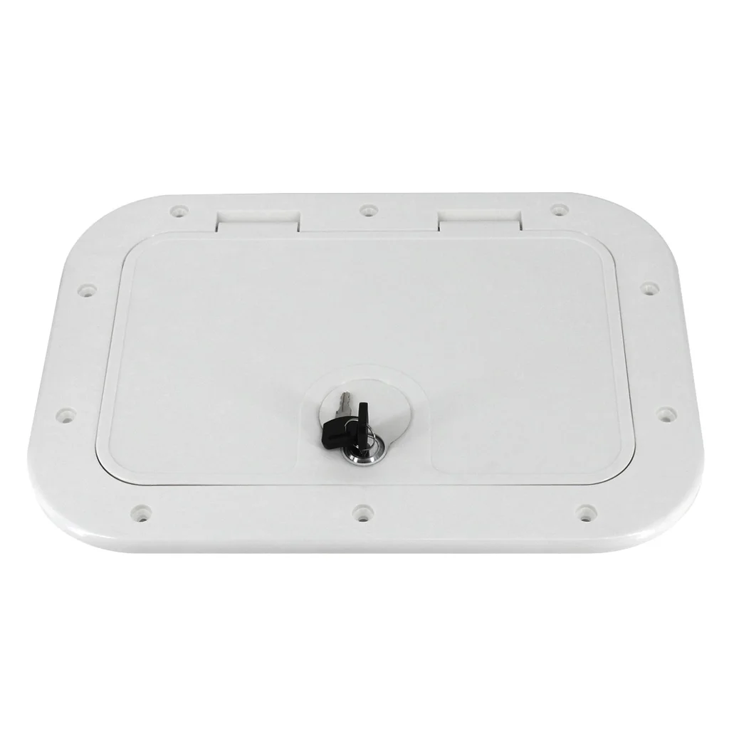 Deck Inspection Access Hatch Cover - Deck Inspection Plate For Boat, Yacht, Marine 378 x 248mm (15x10inch)