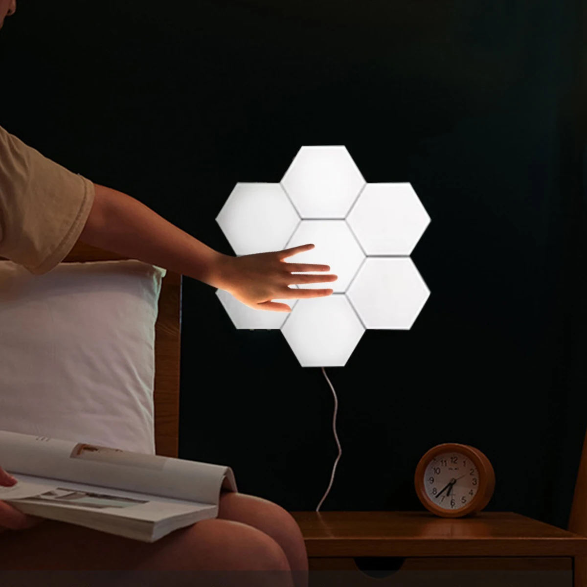 Quantum Lamp Led Hexagonal Lamps Modular Touch Sensitive Lighting Night Light 