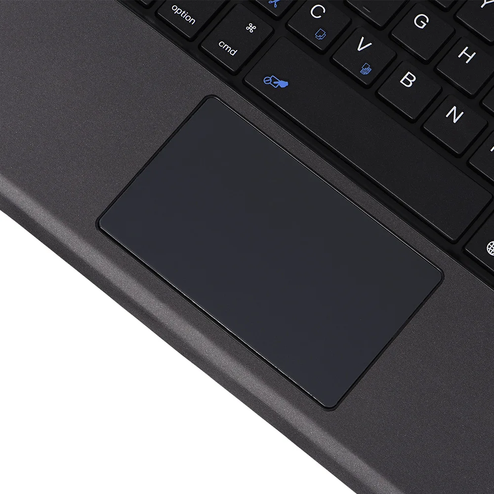 Ультратонкая клавиатура с тачпадом для ipad 10 2 дюйма полноразмерный защитный