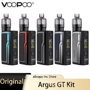 

Original VOOPOO Argus GT Kit with 4.5ml PnP pod tank PnP-VM5 PnP-VM6 Coils E-cig Kit 18650 160W TC box mod Vape kit Vaporizer