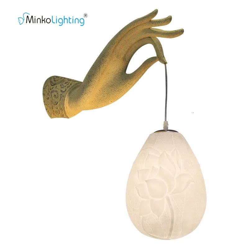 

Chinese Modern Buddha Dust Droplets Led Wall Light Bathroom Light Lampara De Pared Bathroom Light bedroom light wandlamp